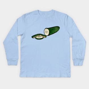 Cucumber Kids Long Sleeve T-Shirt